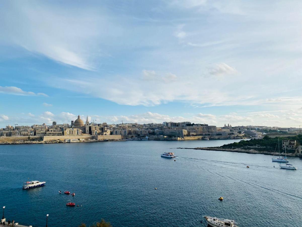 Sliema Seaview Apartment- Valletta Views - Apt 8, 49 Tigne Point Mansions Buitenkant foto